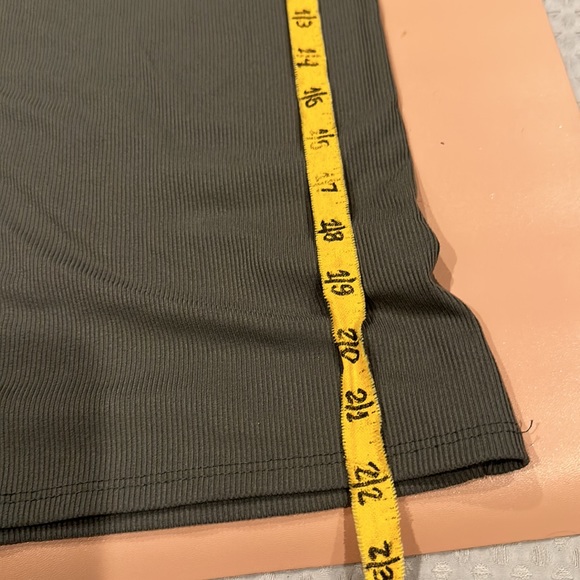 XS long olive/camo green tank - Picture 5 of 5